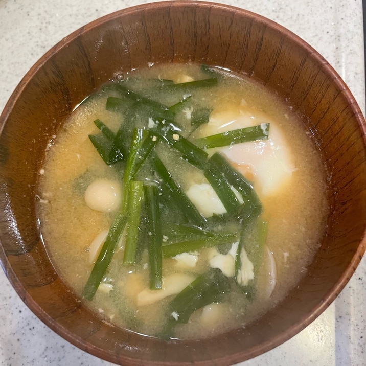 丸ごと卵のお味噌汁⭐️